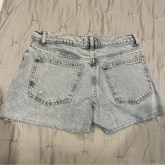 Kittenish Denim Shorts - Picture 2 of 3